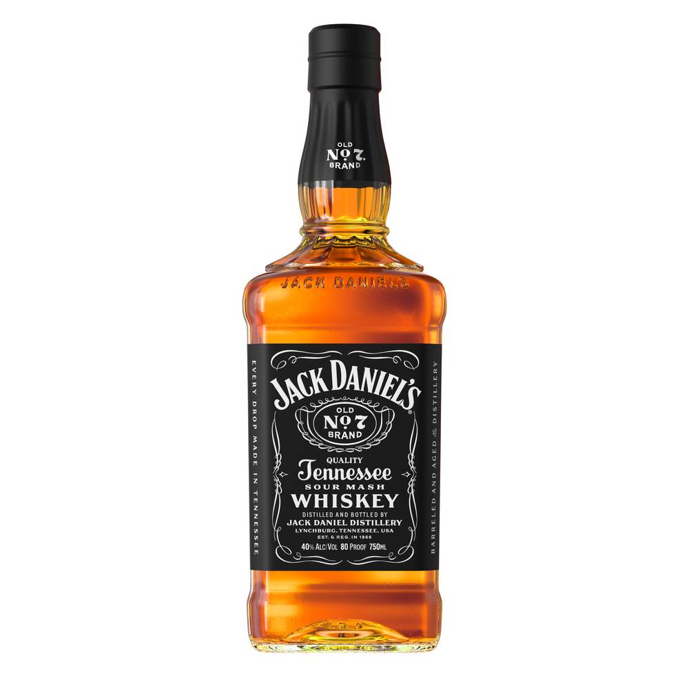 Jack Daniel's Tennessee Sour Mash Whiskey (750 ml)