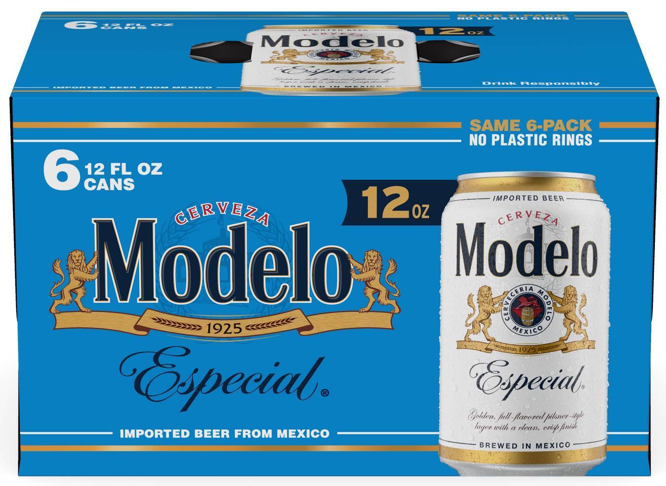 Modelo Especial Mexican Beer (6X12 Fl oz) (4.4% ABV)