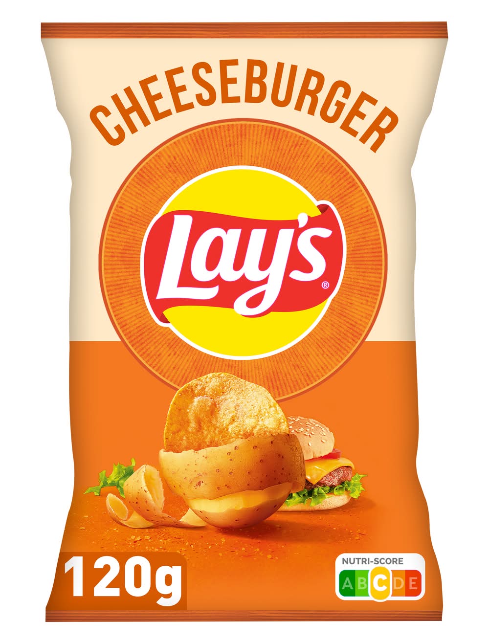 Lay's - Saveur cheeseburger (120g)
