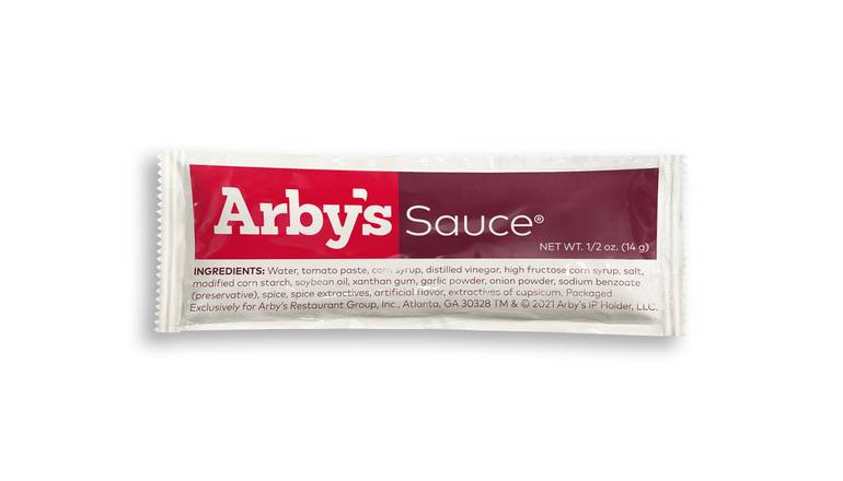Arby's Sauce Packet