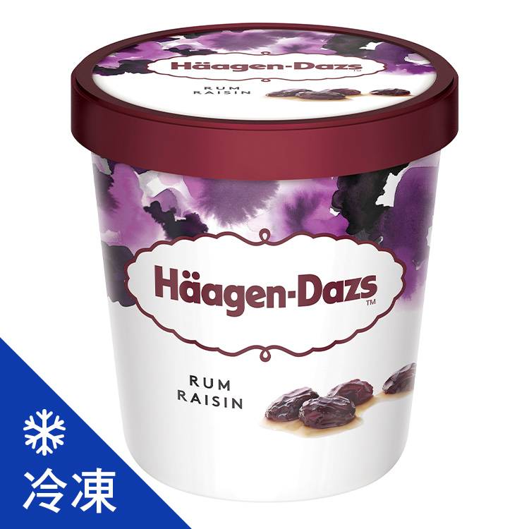 Haagen-Dazs藍姆葡萄冰淇淋473ml/盒#275473