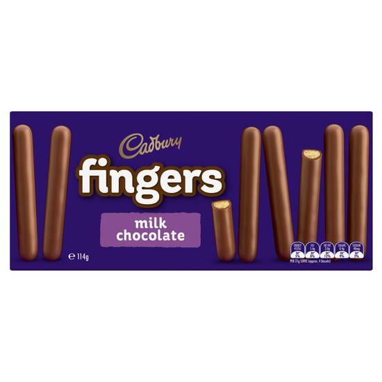 Cadbury Fingers Milk Chocolate Biscuits