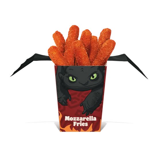 Fiery Dragon Mozzarella Fries