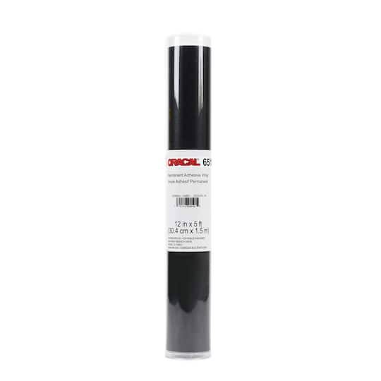 Oracal 651 Permanent Adhesive Matte Vinyl, Black