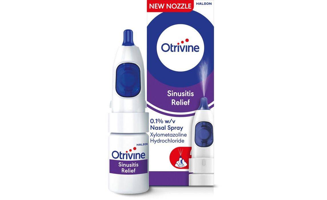 Otrivine Sinusitis Relief Nasal Spray 10ml (407107)