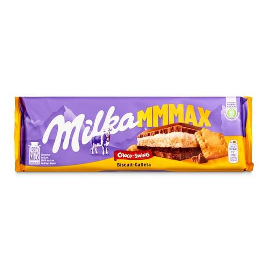 Chocolate con leche relleno de galleta choco-swing Milka (300 g)