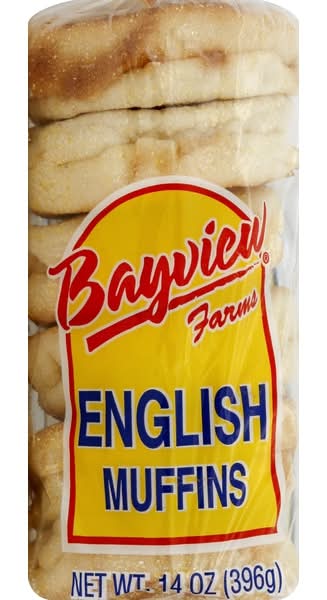 Bayview Farms English Muffins (14 oz, 6 ct)