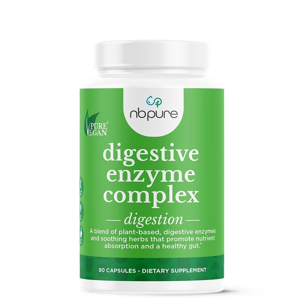 Nbpure Digestive Enzyme Complex Capsules, 90 Ct