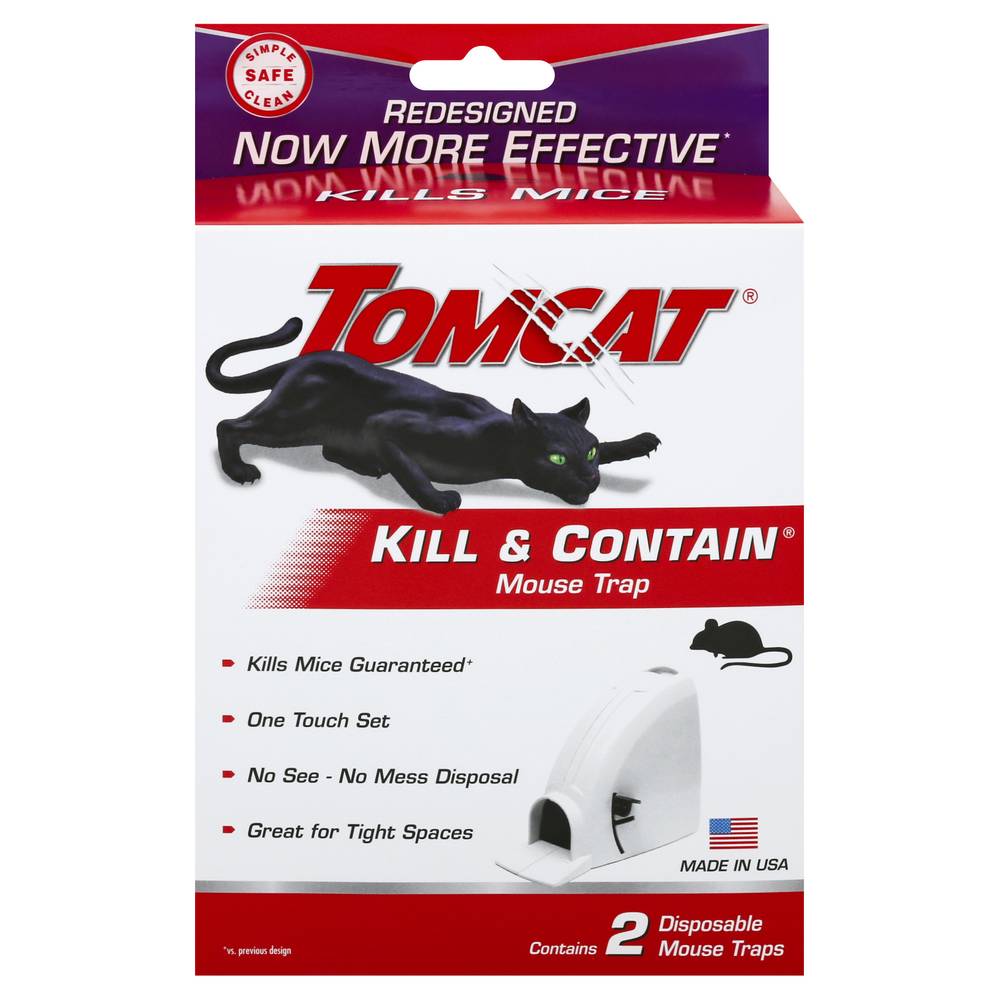 Tomcat Kill & Contain Mouse Trap