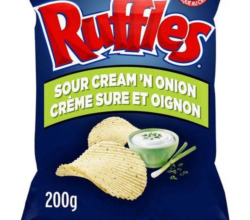 Ruffles Sour Cream 'N Onion (200 g)