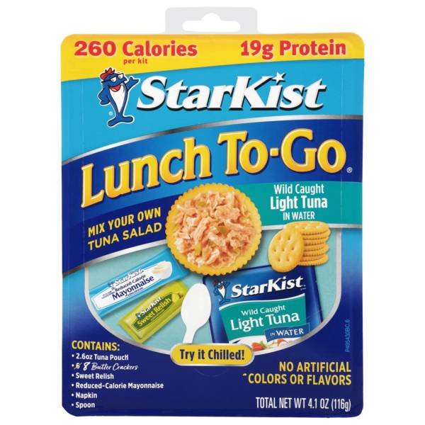 Starkist Wild Caught Tuna Lunch To Go 4.1oz