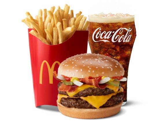 Double Bacon Quarter Pounder® with Cheese Large Meal