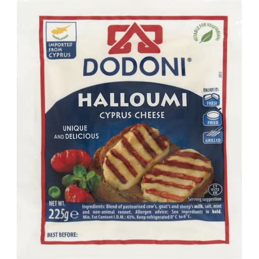 Dodoni Halloumi Cyprus Cheese (225g)