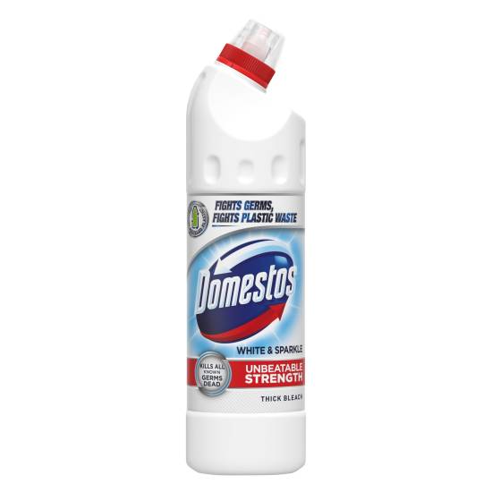 Domestos Thick Bleach White & Sparkle