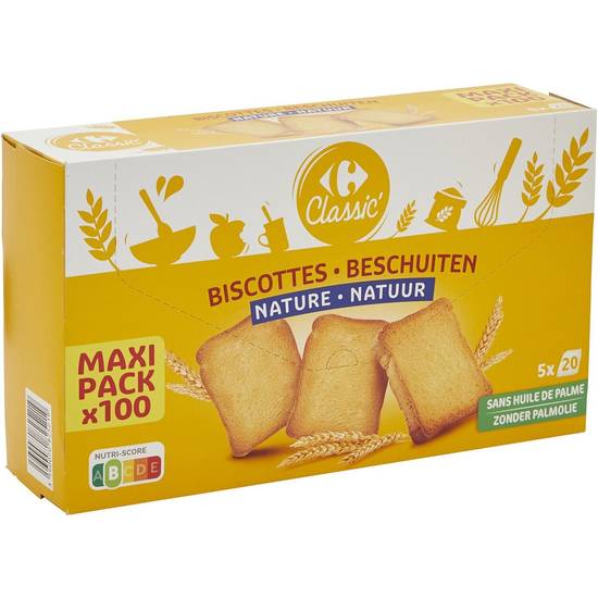 Carrefour Classic' - Biscottes nature
