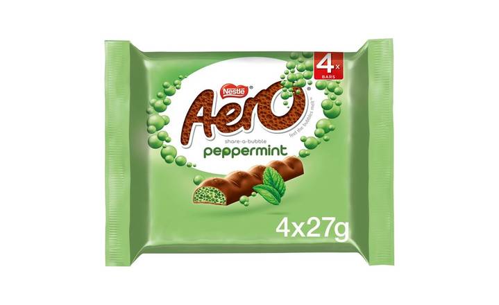 Aero Delightful Peppermint Chocolate Multipack 4 x 27g (387396)
