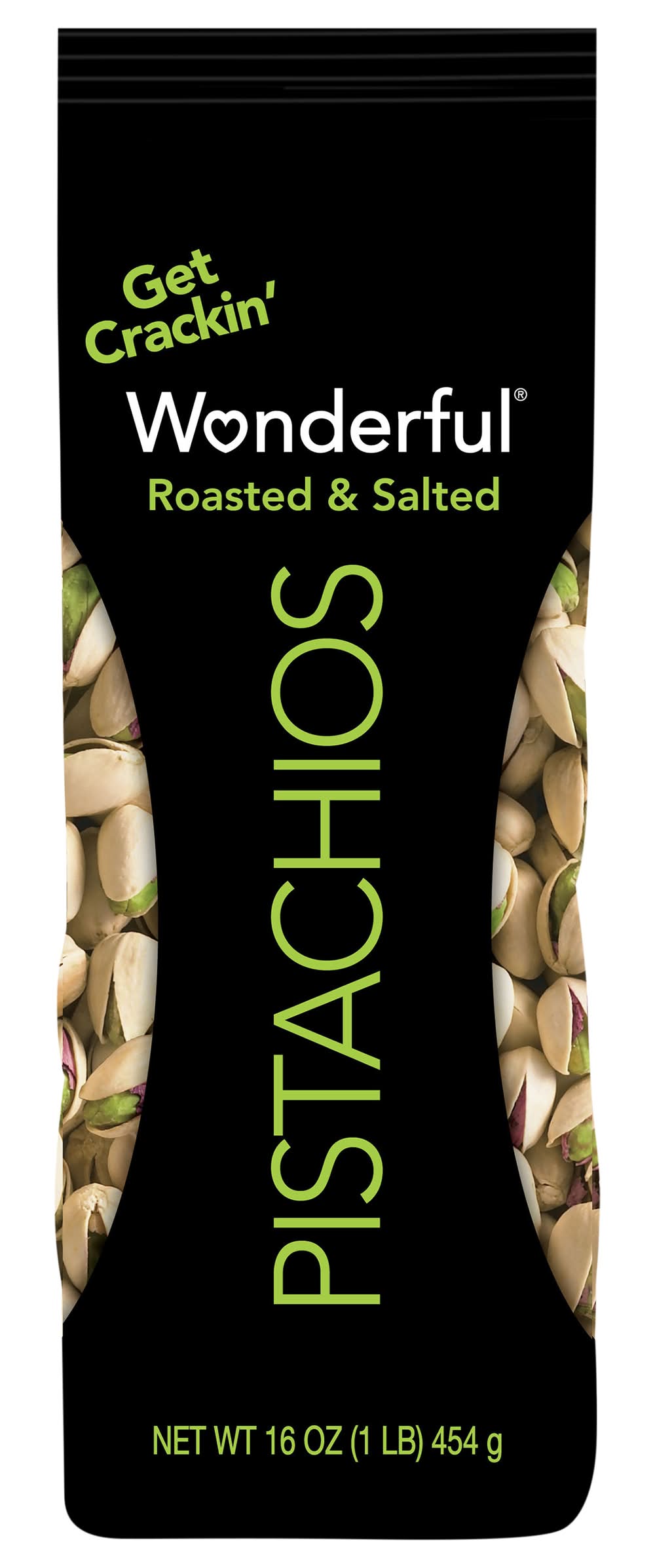 Wonderful Roasted & Salted Pistachios (16 oz)