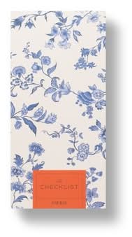 Papier Floral Print the Checklist Notepad With 60 Pages, 8.3x4.1 in