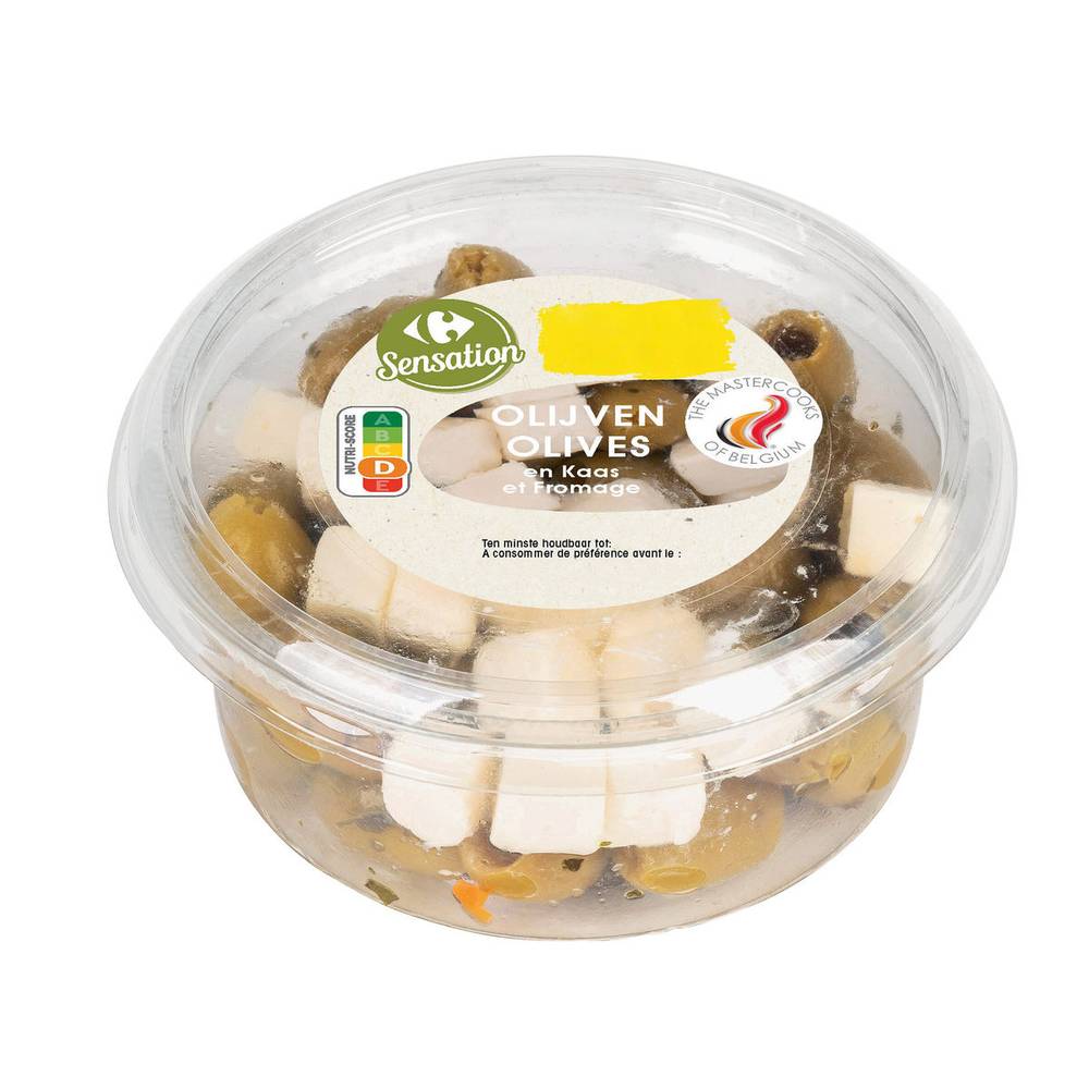 Carrefour Sensation Olives et Fromage 150 g