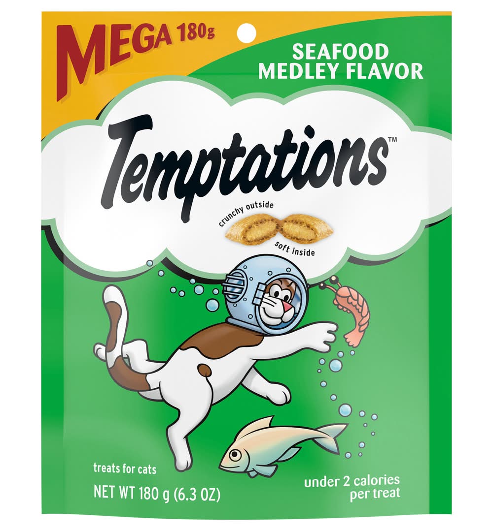 Temptations Seafood Medley Flavor Treats (6.3 oz)