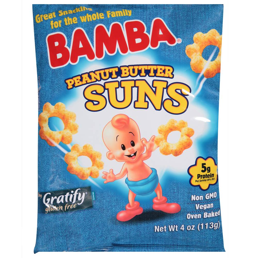 Bamba Peanut Butter Suns Snacks