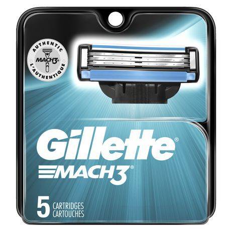 Gillette Mach3 Men’s Razor Blades (5 pieces)