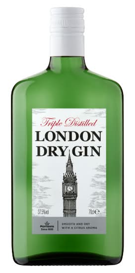 Morrisons Triple Distilled London Dry Gin (700ml)