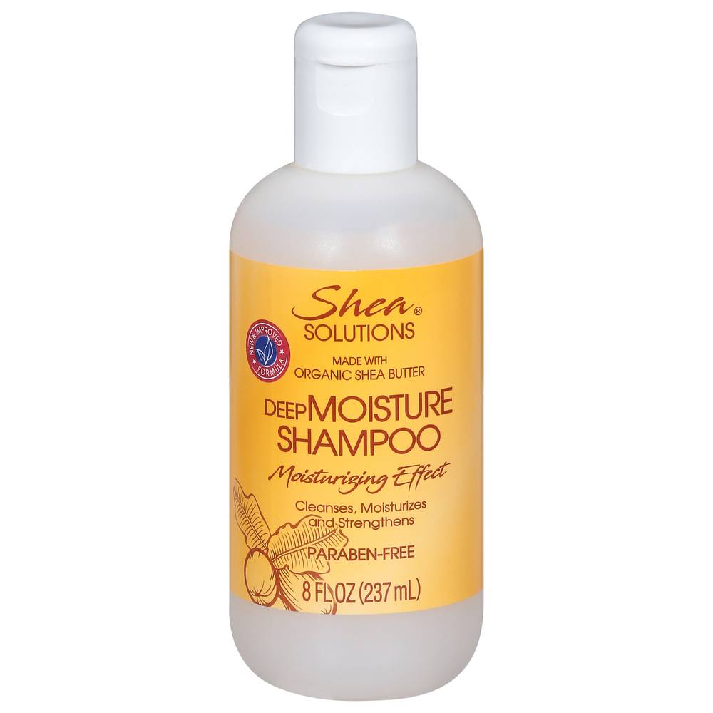 Shea Solutions Shea Butter Deep Moisture Shampoo (8 fl oz)