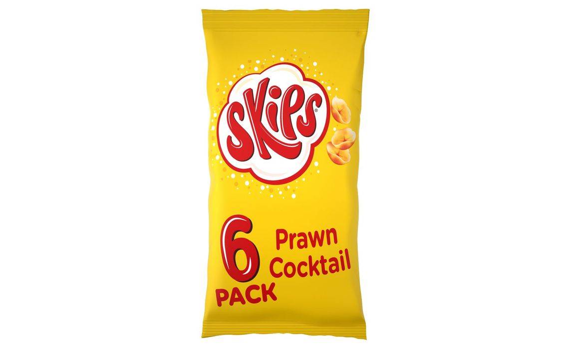 Skips Prawn Cocktail Multipack Crisps 6 pack (392346)