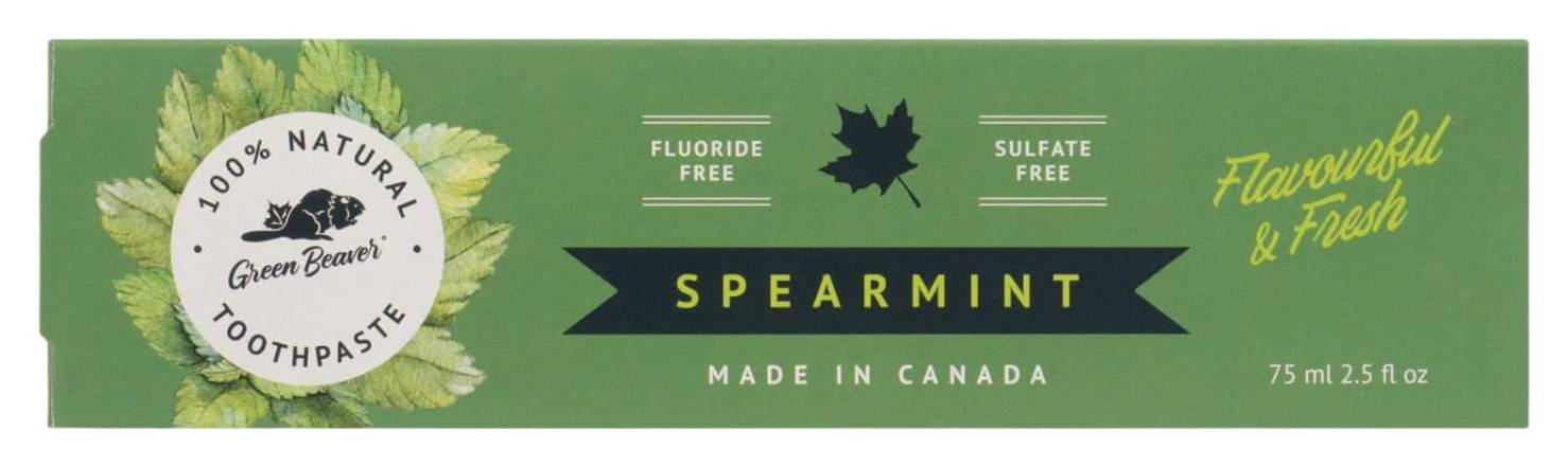 Green Beaver Co. Spearmint Toothpaste (75 ml)