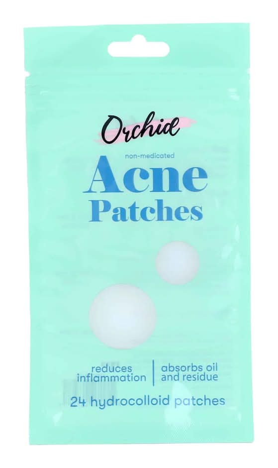 Orchid Non-Medicated Circle Acne Patches, 24 ct.