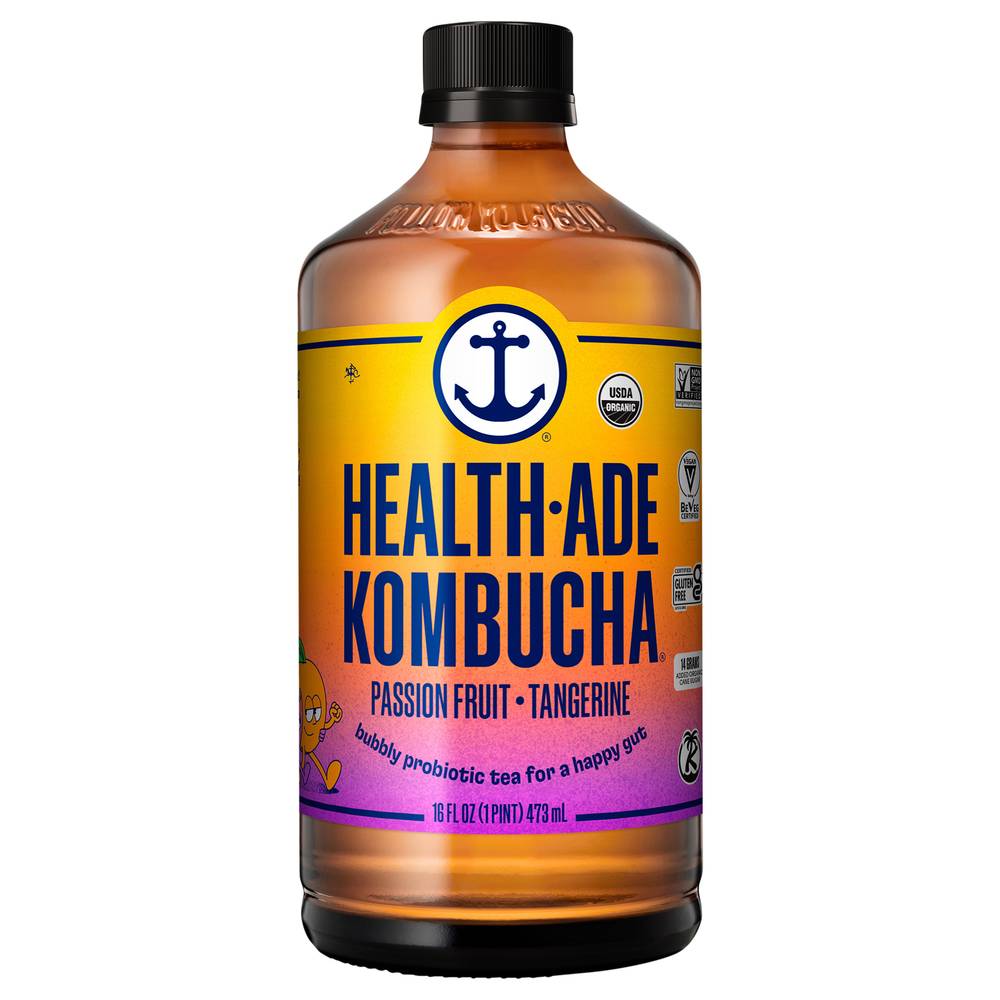 Health-Ade Passion Fruit & Tangerine Kombucha (16 fl oz)