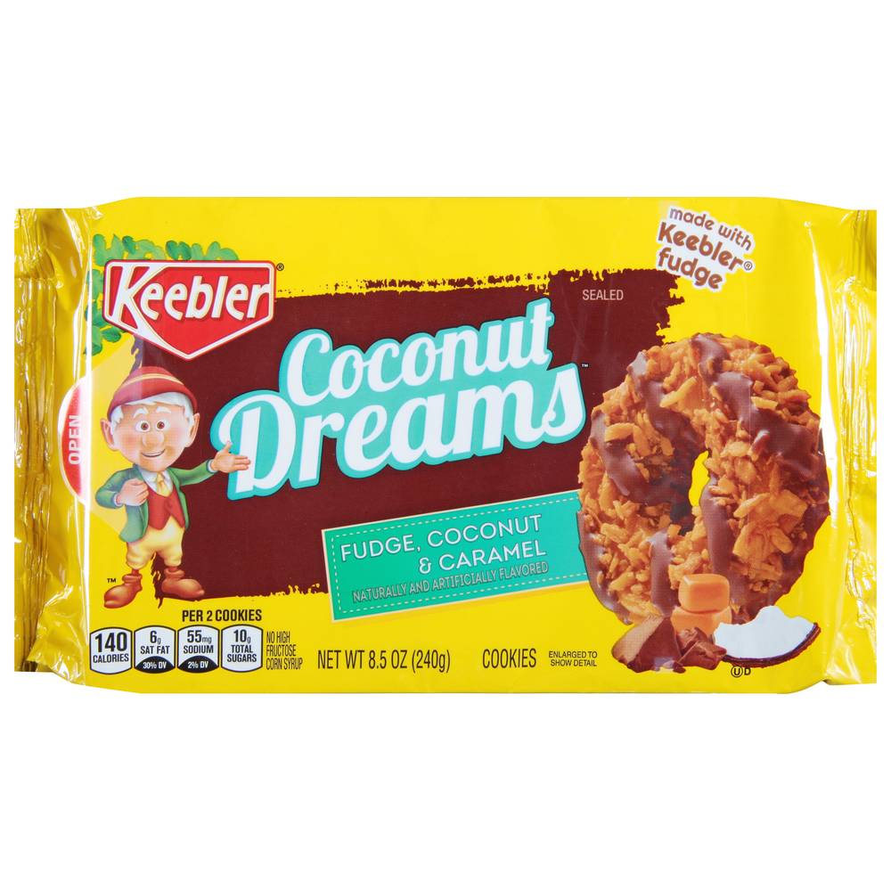 Keebler Coconut & Caramel Fudge Cookies