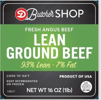Dierbergs Extra Lean Ground Beef (16 oz)