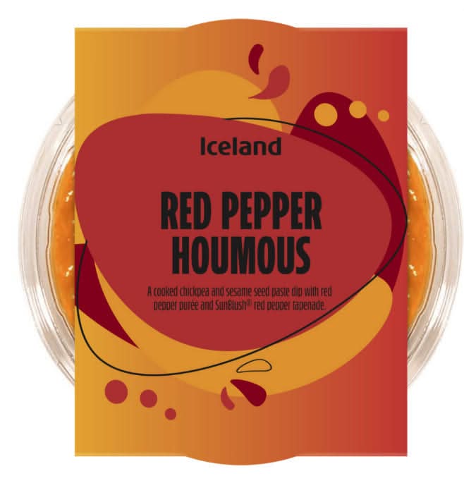 Iceland Red Pepper Houmous (200g)