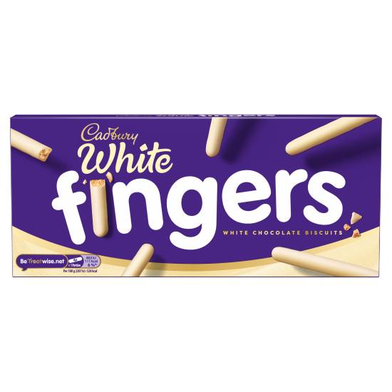 Cadbury Skeleton Fingers White Chocolate Biscuits (114g)