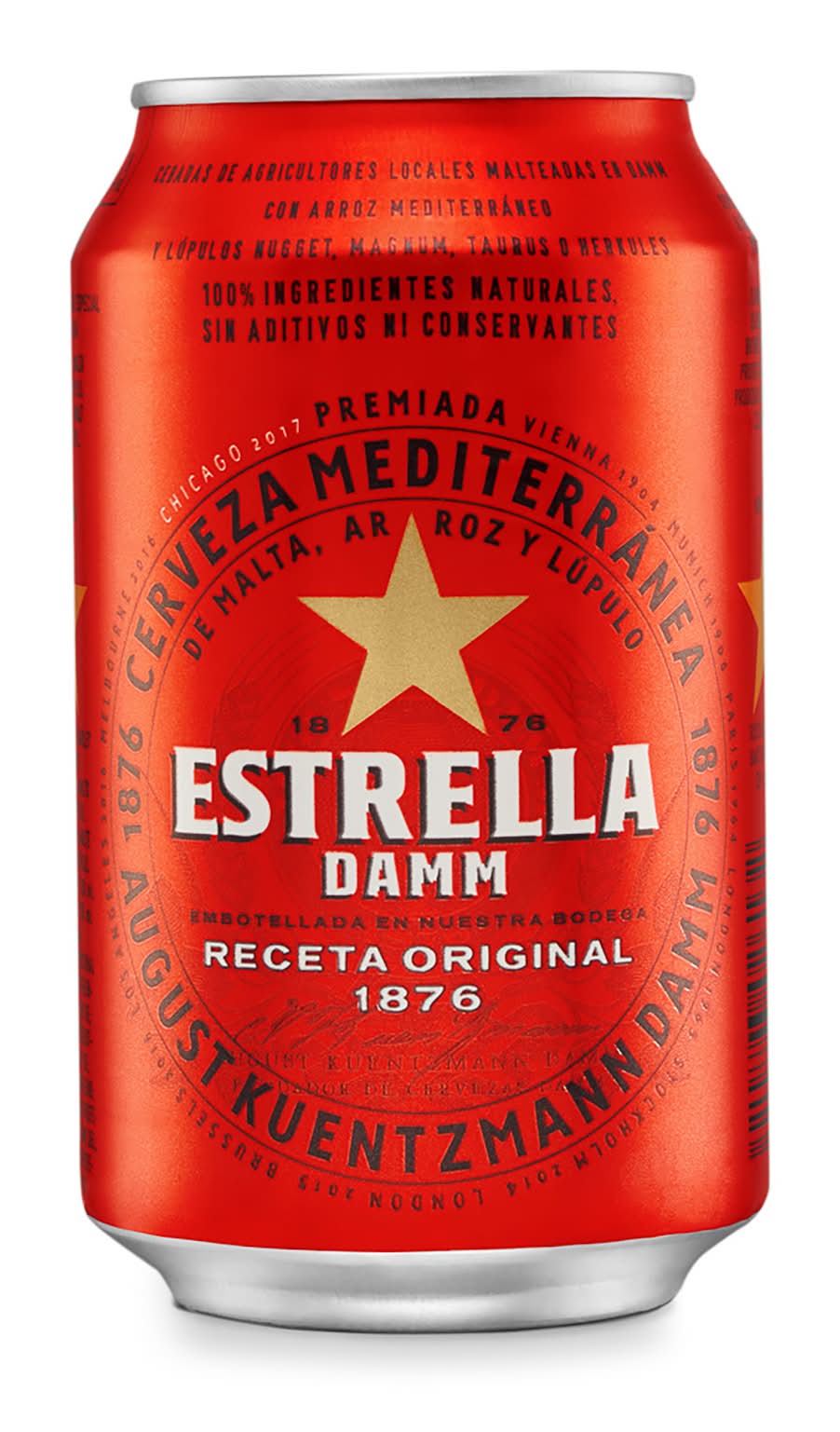 Cerveza · Estrella Damm (330 ml)