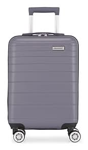 Bond Street Panoramic 21.5 Hardside Suitcase, 4-Wheeled Spinner, Dark Gray (HLG7520BS-DGREY)