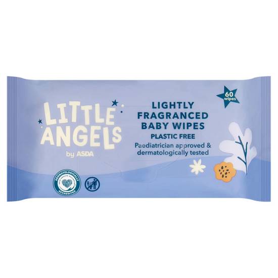 Asda Little Angels 60 Fragranced Baby Wipes