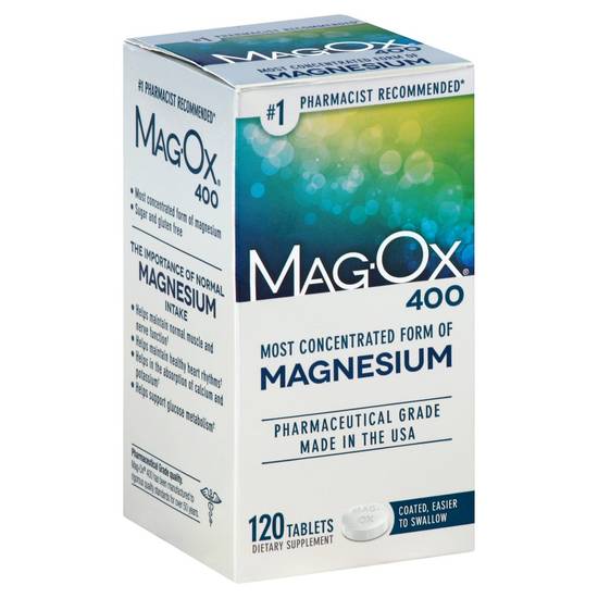 Magox Magnesium Dietary Supplement (120 ct)