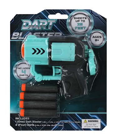 Mini Dart Blaster Aqua