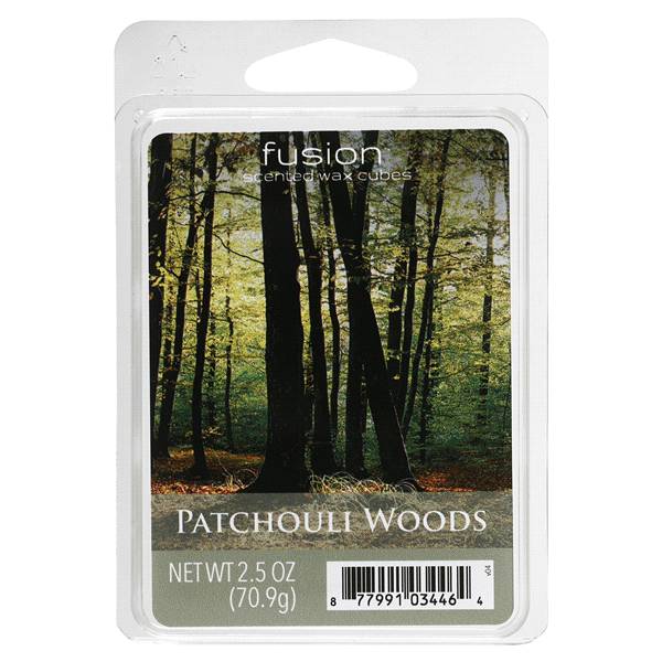 Fusion Patchouli Woods Scented Wax Cubes (2.5 oz)