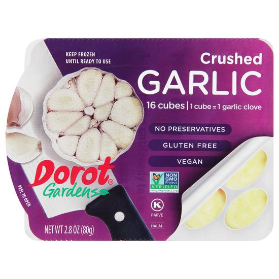 Dorot Gardens Crushed Garlic Cubes (16 ct)