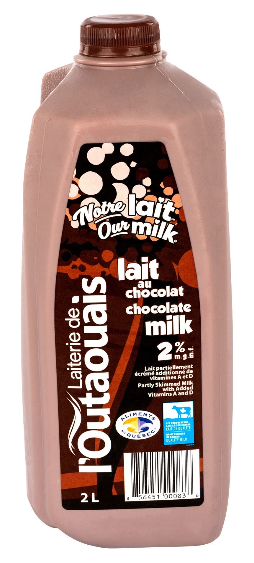 L'Outaouais - Lait Au Chocolat 2 %, 2 L / L'Outaouais 2% Chocolate Milk, 2 L