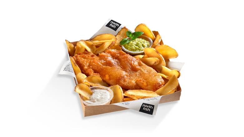 Fish&Chips Classic z dorszem