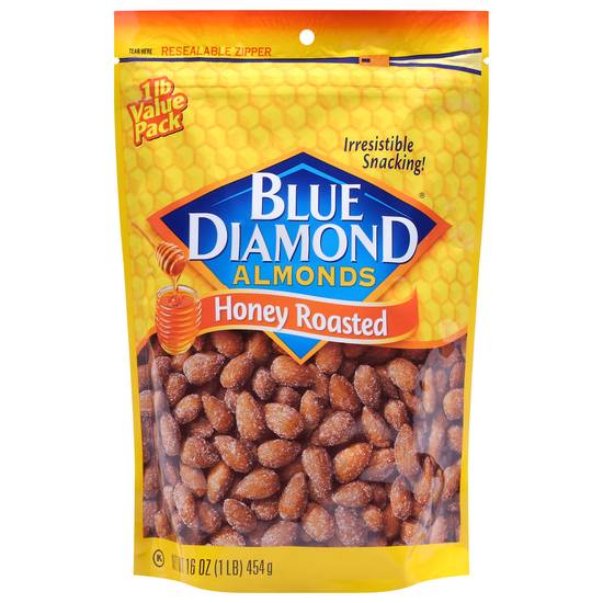 Blue Diamond Honey Roasted Almonds (16 oz)
