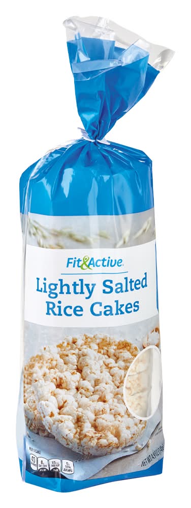 Fit & Active Lightly Salted Rice Cakes (4.9 oz)