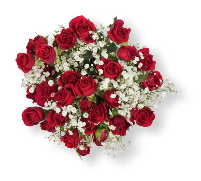 Bloom Haus Red Spray Rose Fresh Flower Bouquet