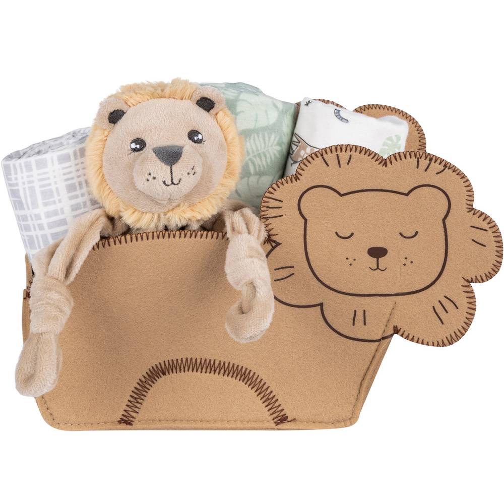 Trend Lab Lion Shaped Welcome Baby Gift Set
