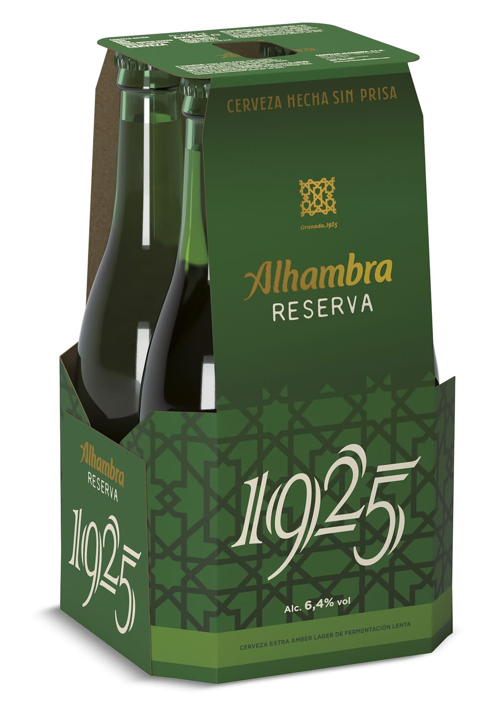 Cerveza Reserva 1925 Alhambra Botella 4 X 33 Cl